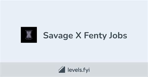 savage x fenty jobs.